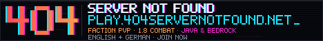 404 Server Not Found Server Banner